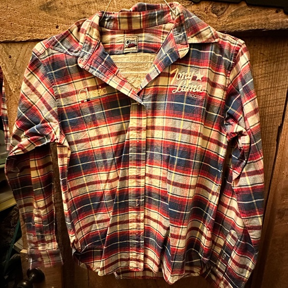 Tony Lama Cruel Girl Medium Button Up - Picture 1 of 2